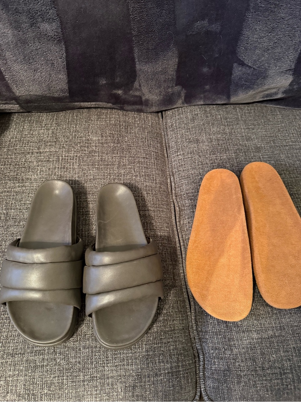 Commbi Women’s Slide Sandals with 2 insole options